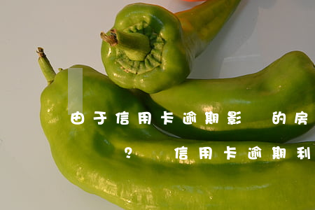 由于信用卡逾期影響的房貸利率，能否修改？與信用卡逾期利率的關(guān)系是什么？